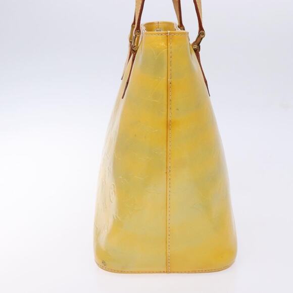 LOUIS VUITTON Monogram Vernis Houston Hand Bag Gris M91053 - Picture 4 of 13